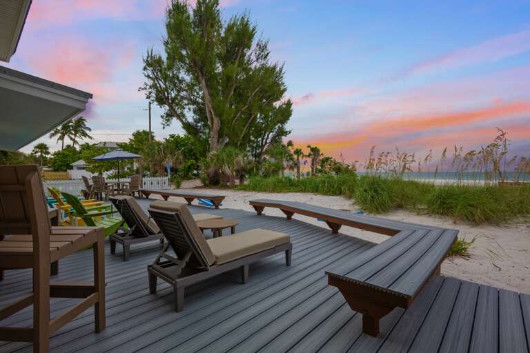 Spacious Deck with Stunning Views
