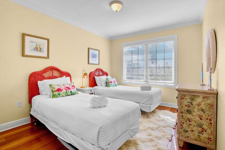 Fifth Bedroom (Second floor) - Two Twin Beds