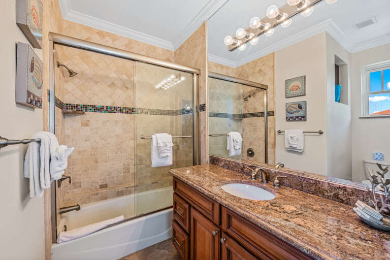 Primary En-Suite - Shower/Tub Combo