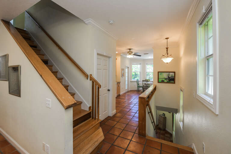 Upstairs