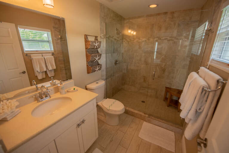 Primary En-suite Bathroom with Walk-in-Shower