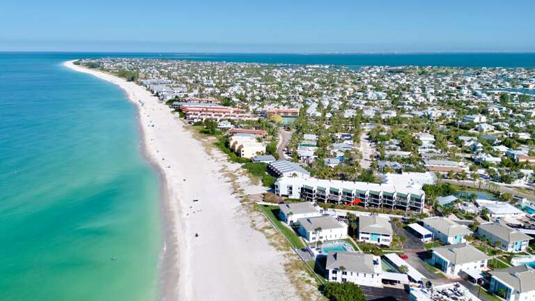 Just minutes from the Gulf waters