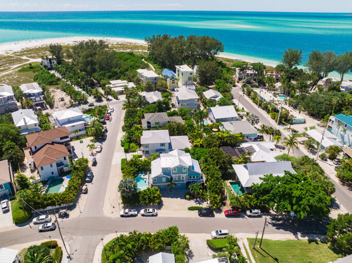 Beach Access At End Of Street