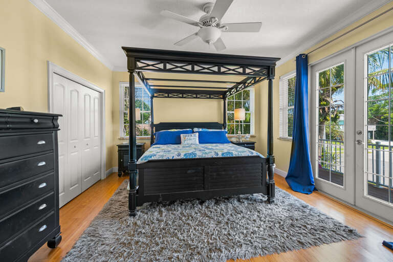 Primary Bedroom, Second Floor: King