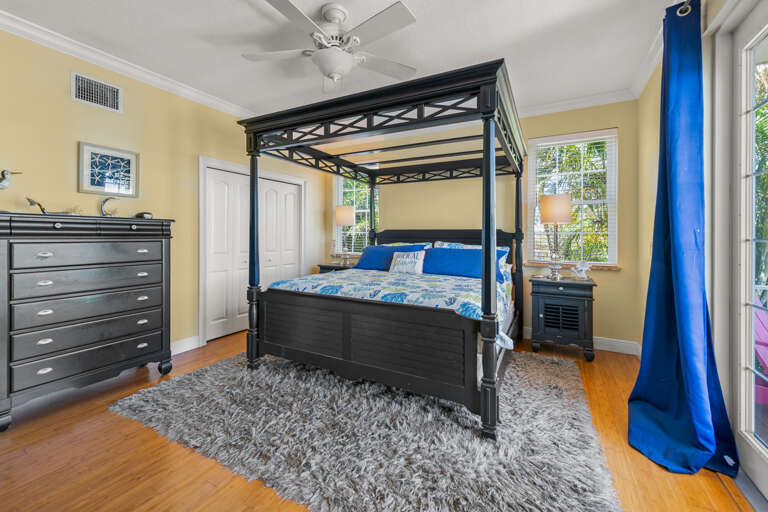 Primary Bedroom, Second Floor: King