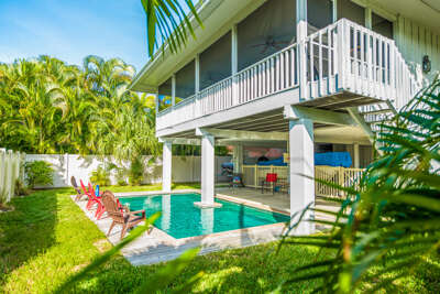 Pool With Loungers