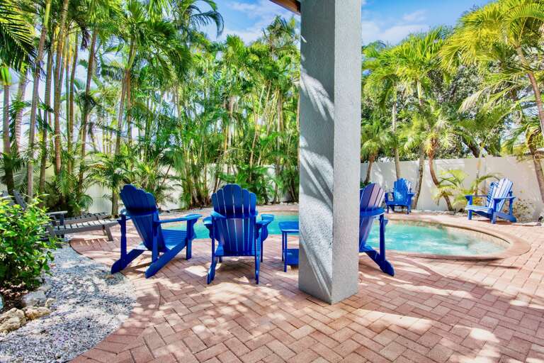Refreshing poolside retreat