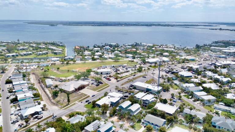 Aerial View - Key Lime Beach House
