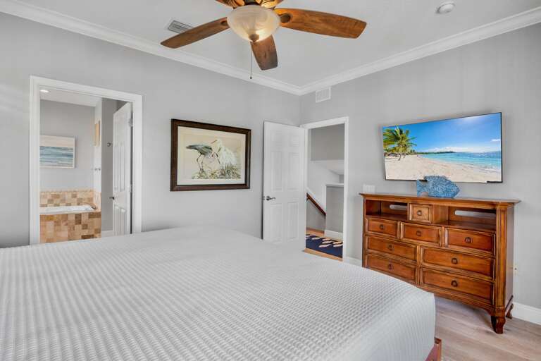 Primary Bedroom, King bed