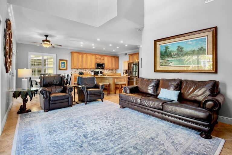 Living Room with Plush Seating