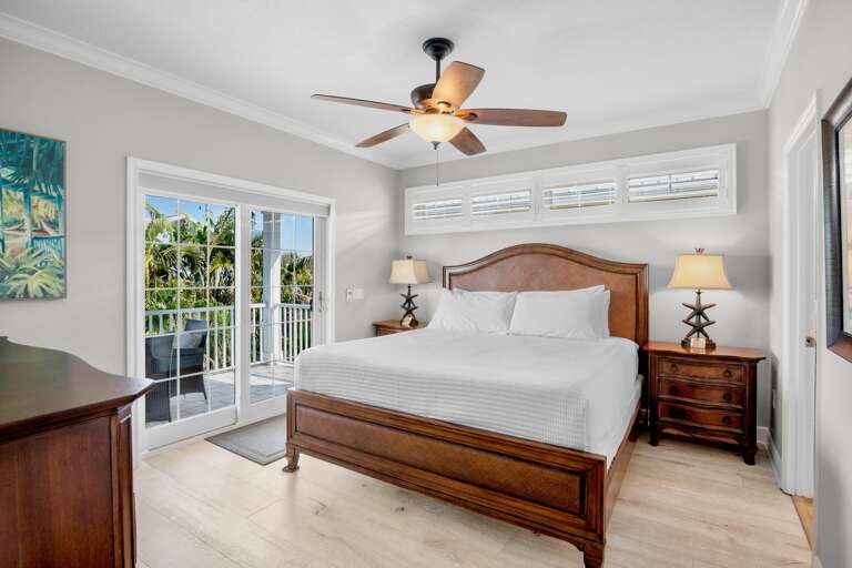 Primary Bedroom, King bed