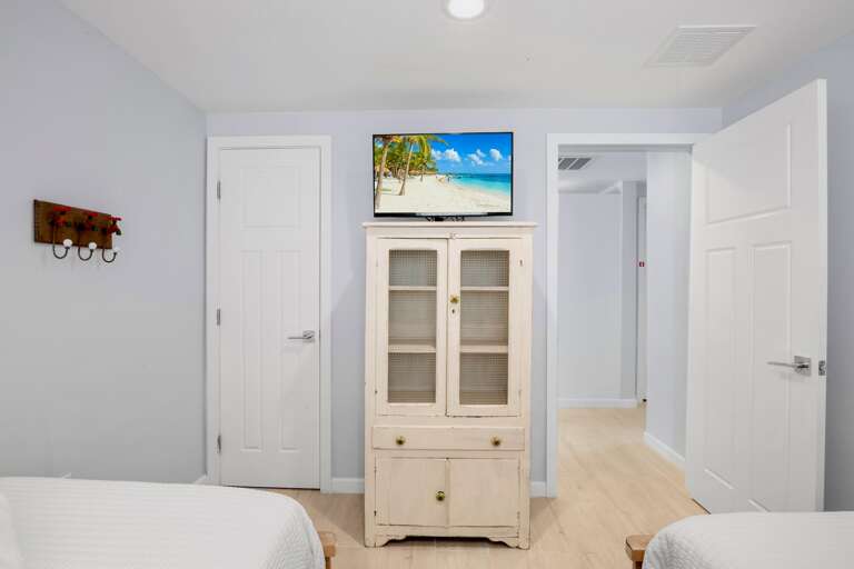 Third Bedroom A, Two Twin beds