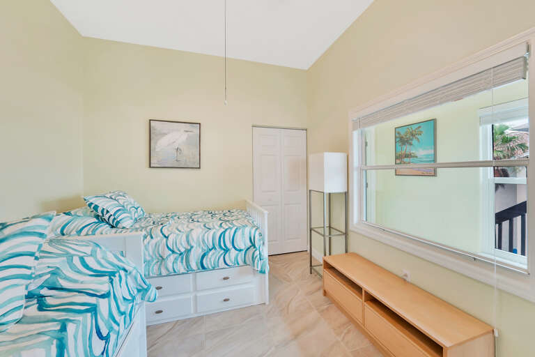 Second Bedroom, One Twin Trundle and One Twin Bed