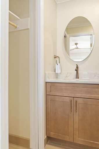 Ensuite Half Bathroom