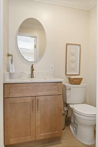 Ensuite Half Bathroom