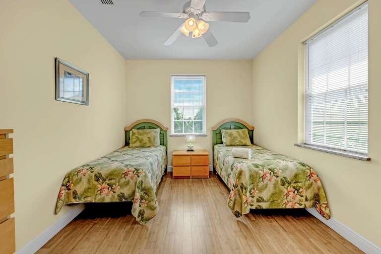 Fourth Bedroom - Two Twins