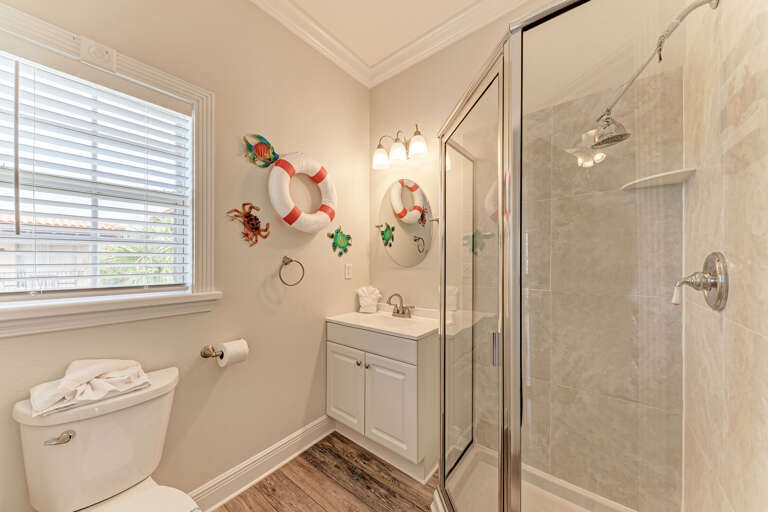 Fourth Bedroom - Ensuite Bathroom with Shower