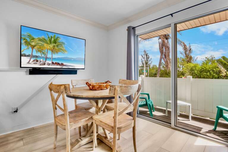 Dining Space Next to Patio