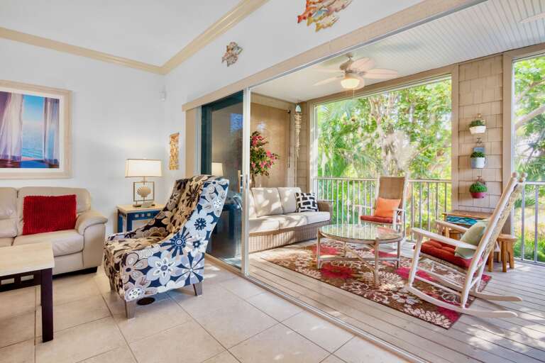 Balcony seating