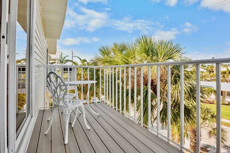 Private balcony
