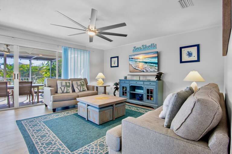 Living Area with TV