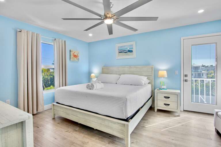 Primary Bedroom, King bed