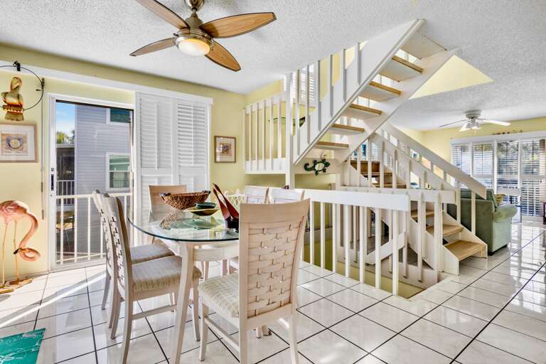 Open Dining Area Connected to Living Space