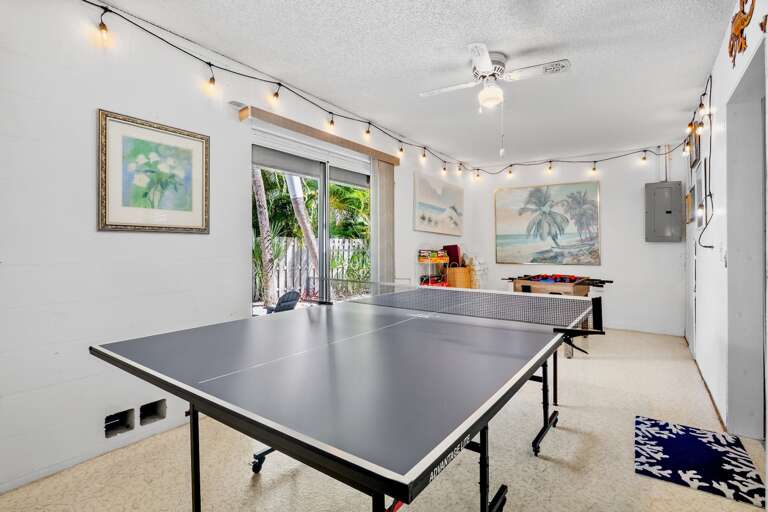 Game Room with Ping Pong