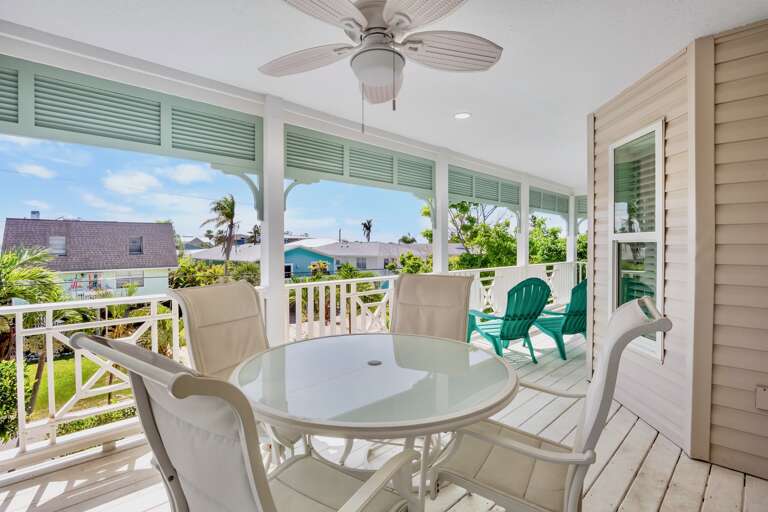 Balcony with Outdoor Dining and Seating