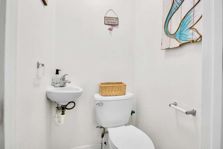 Poolside Bathroom