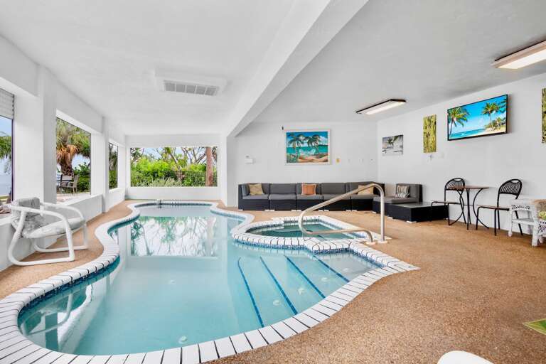 Poolside Living Area
