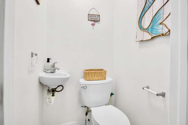 Poolside Bathroom