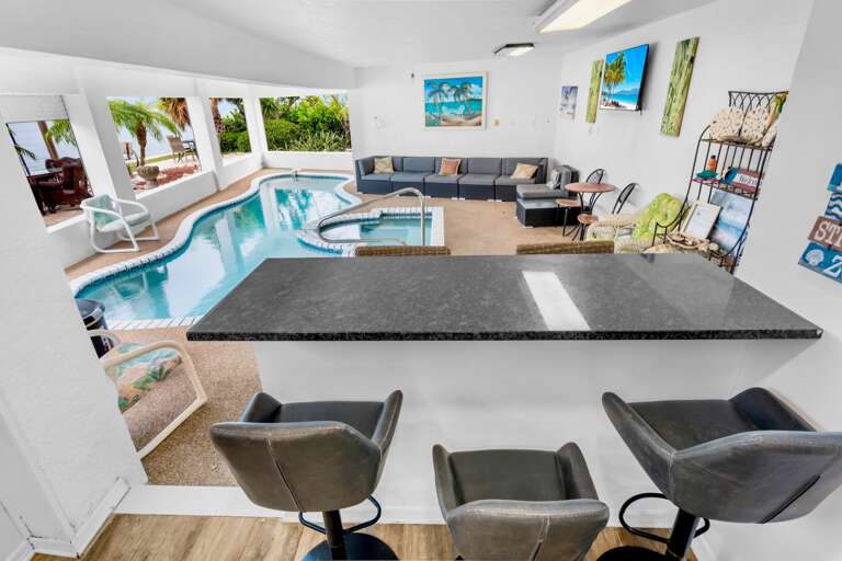 Poolside Breakfast Bar