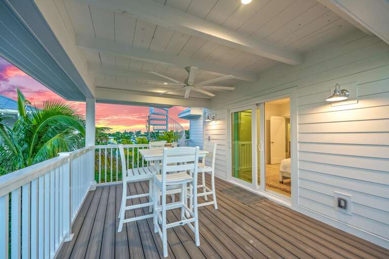 Balcony access from 2nd Bedroom