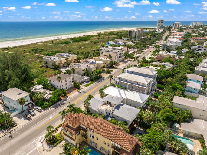 Just steps from the beach