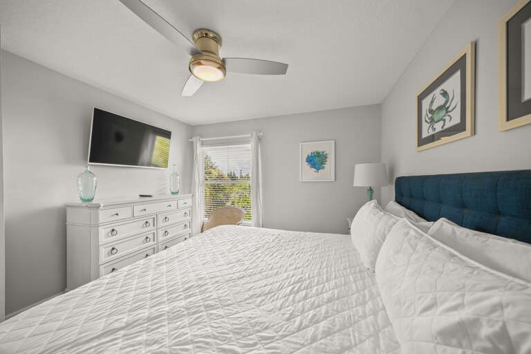 Primary Bedroom, King bed