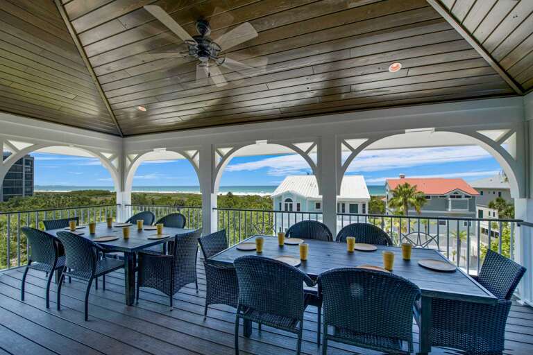 Balcony off Living Room - Dining for 12 with this View