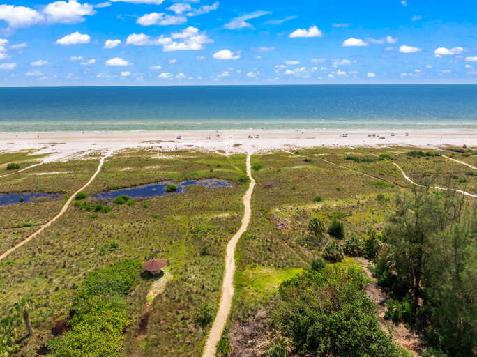 Just steps from the beach