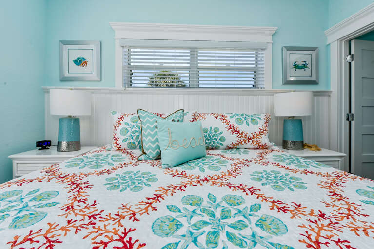 First Bedroom, King Bed