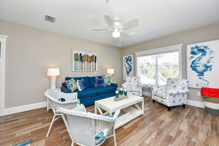 Living Area with TV