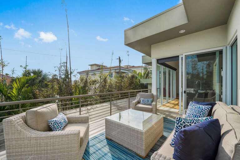 Balcony off Game Room
