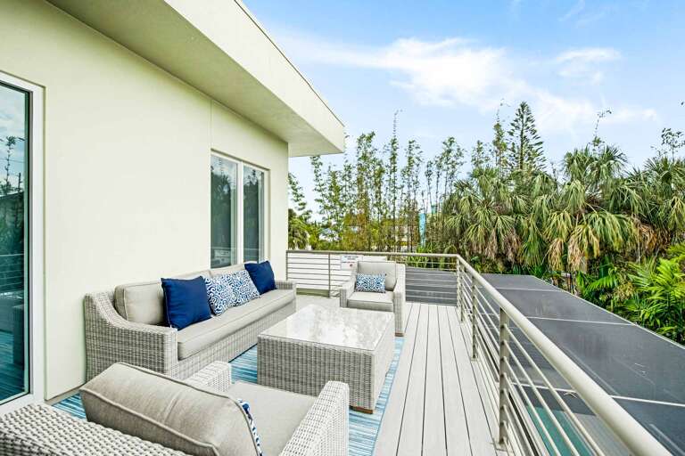 Balcony off Game Room