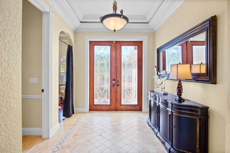 Elegant foyer