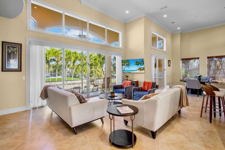 Living Area with TV