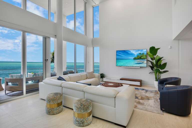 Open and airy living Area