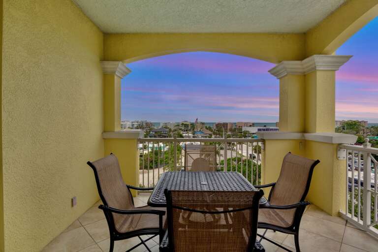 Balcony, Dining Area