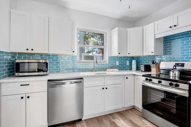 Fully equipped kitchen
