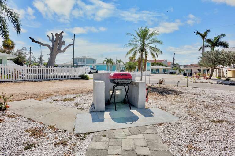 Grill Area with Outdoor Seating