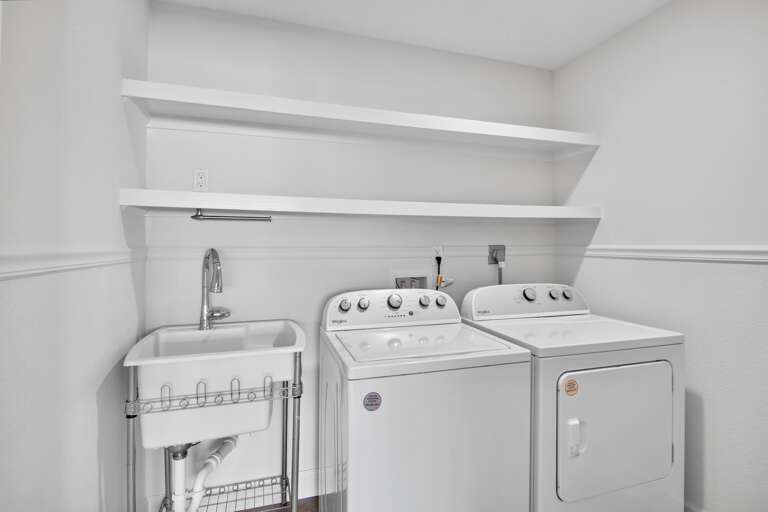 Laundry Area with Washer and Dryer