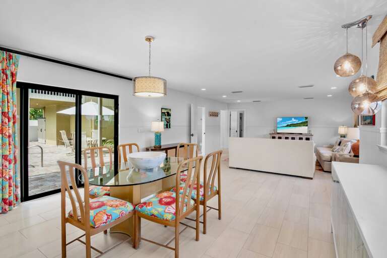 Primary Open Dining Area Connected to Living Space